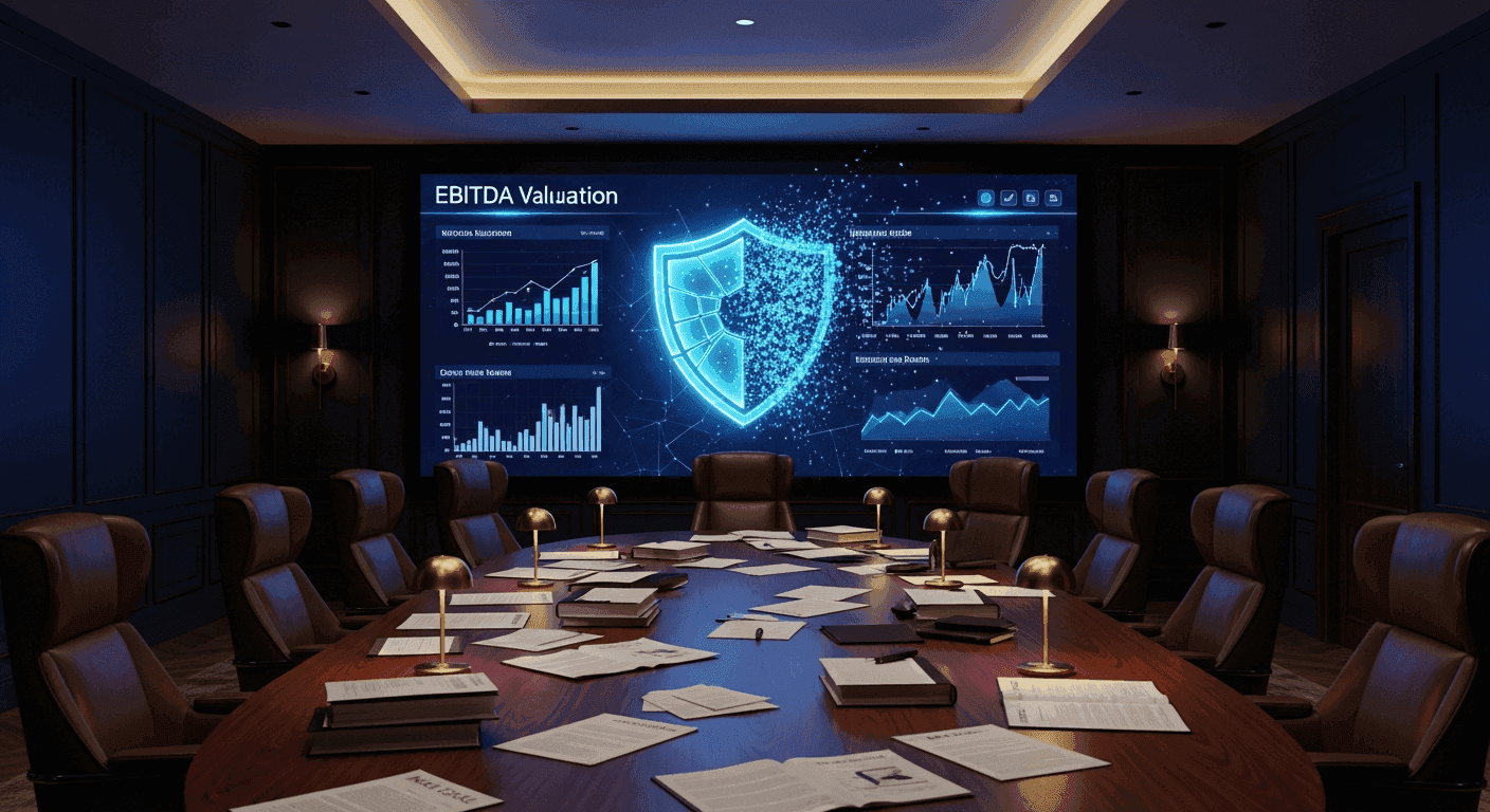 Featured image for EBITDA Protection: How Cybersecurity Impacts Enterprise Valuation and M&A